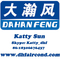 DHF Automatic Detecting Ventilating Fan / automatic eletric fan supplier