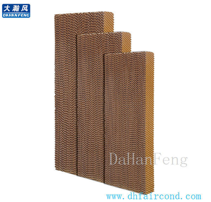 China DHF 6090 cooling pad/ evaporative cooling pad/ wet pad supplier