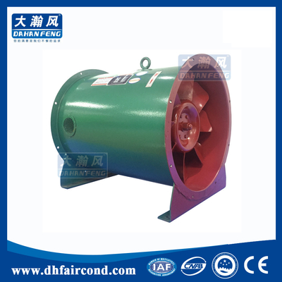 China DHF HTF fire protection ventilation fans Fire-fighting smoke exhaust axial flow fan with high temperature supplier